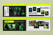 Greeneon Power Point Template, a Presentation Template by UInstrument (Thumbnail 2 of 6)