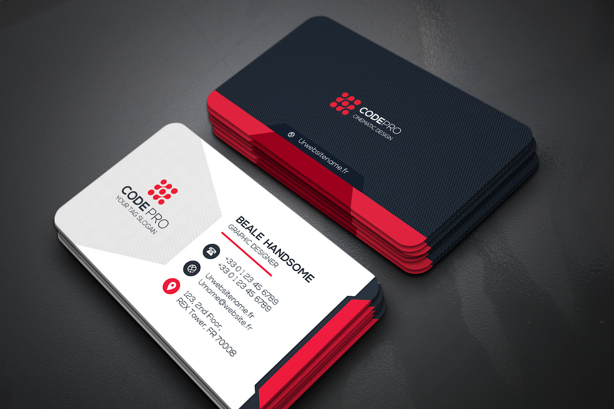 Business Card, a Business Card Template by Genereux Art (Photo 1 of 4)