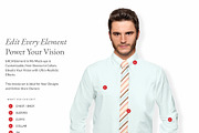 Men Shirt 2 10x Mock-ups, a Shirt Mockup by Mocca Mockups Store (Thumbnail 2 of 5)