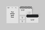 Basic Branding Stationery Mockup, a Packaging Mockup by Michał Pieczyński (Thumbnail 2 of 4)