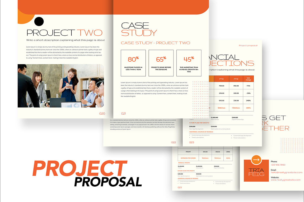 Business Project Proposal Template, a Magazine Template by TMint Play (Photo 5 of 6)