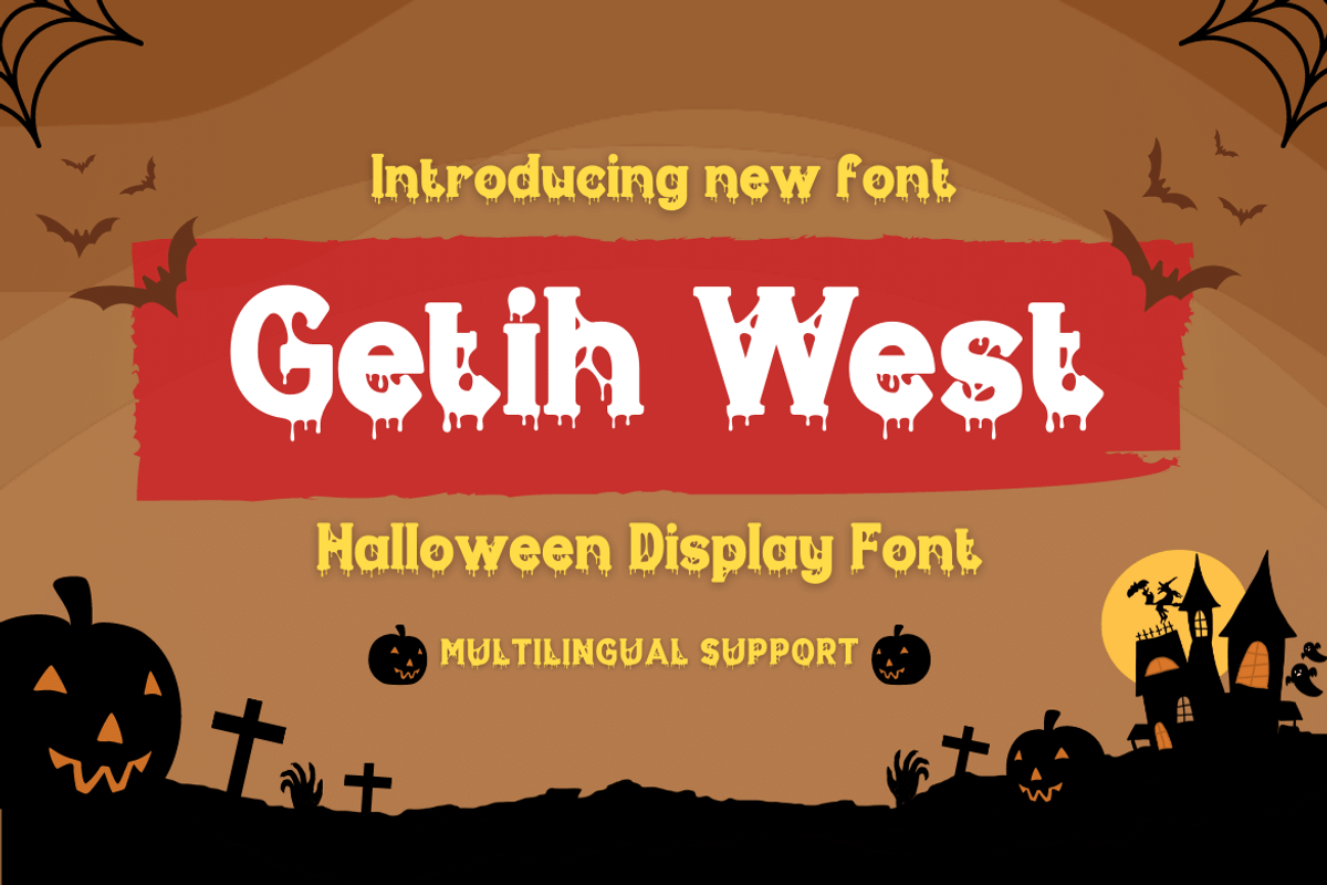 Getih West, a Font by twinstd (Photo 1 of 12)