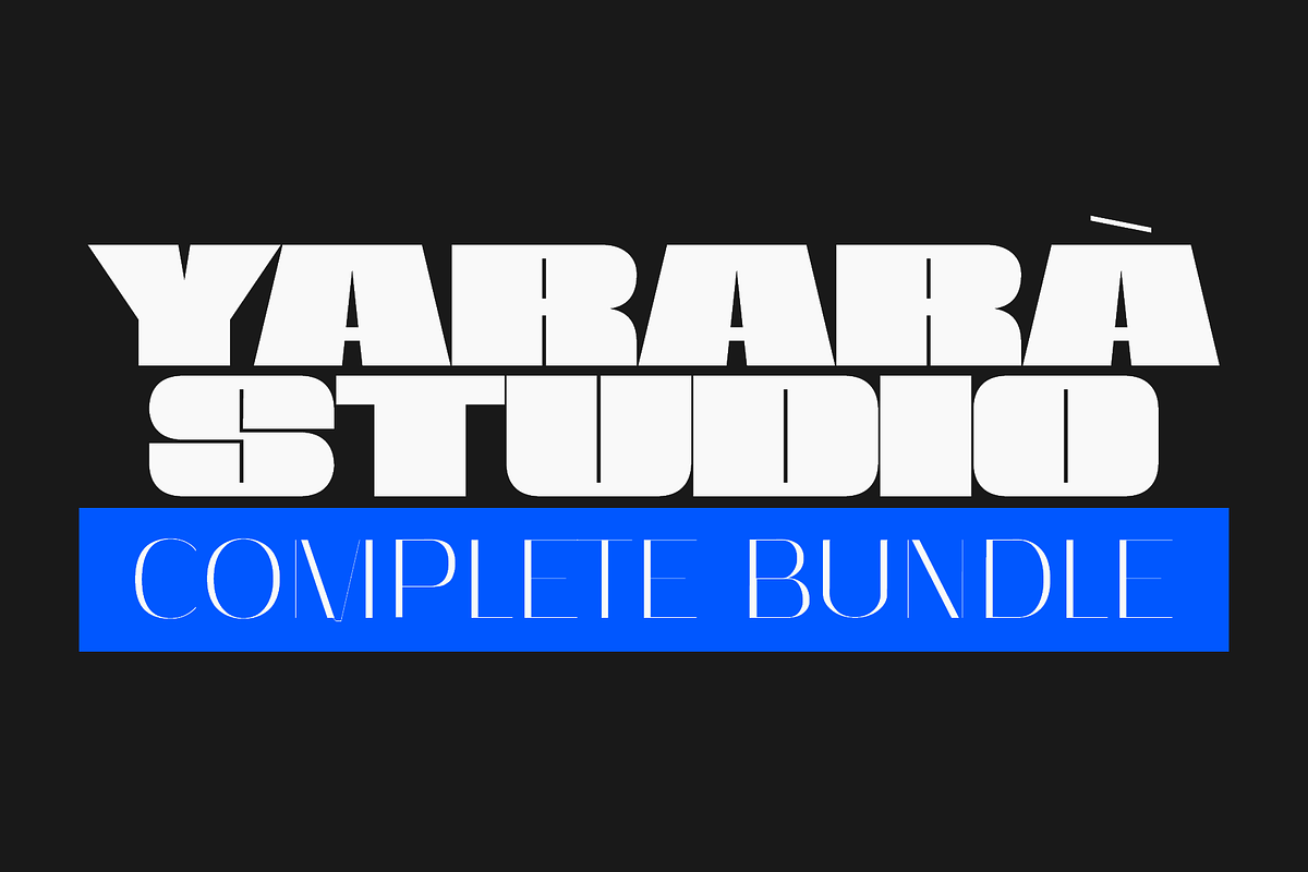 Yararà Studio - 2023 Bundle Shop, a Font by YARARÀ STUDIO (Photo 1 of 13)
