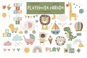 Playhouse parade set