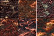 DANTE - Seamless Demonic Patterns, a Pattern Graphic by Pixel Perfect Patterns (Thumbnail 9 of 9)