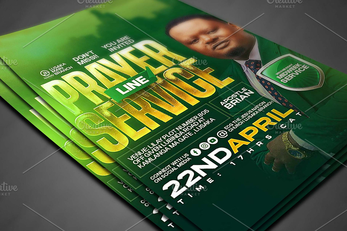 Prayer line church psd, a Social Media Template by church flyer templates (Photo 4 of 4)