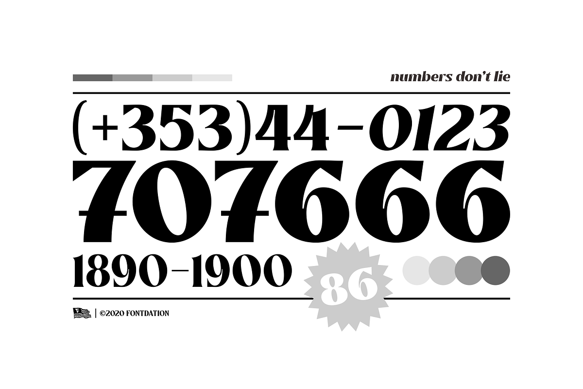 Mullingar | Display Typeface preview 8