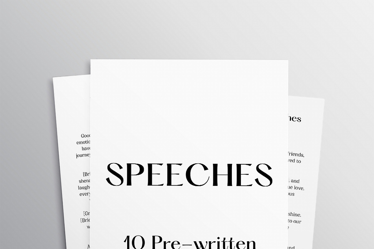 Pre-Written Wedding Vows & Speeches, a Templates & Theme by MarryMeMoments (Photo 2 of 4)