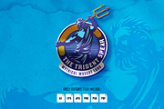 Poseidon Mythical Mascot Emblem Logo, a Branding & Logo Template by RMPL.std (Thumbnail 2 of 3)