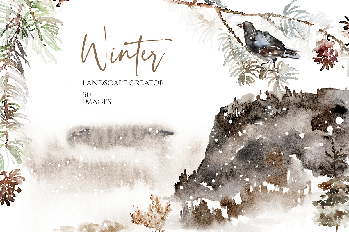 Nordic Noel | 8 in one, a Decorative Illustration by Karma (Photo 6 of 9)
