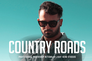 24 Country Roads Photoshop Actions