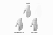 Male Low Poly Base Mesh Rest Pose, a Characters & Person 3D Model by VK Studio (Thumbnail 7 of 9)