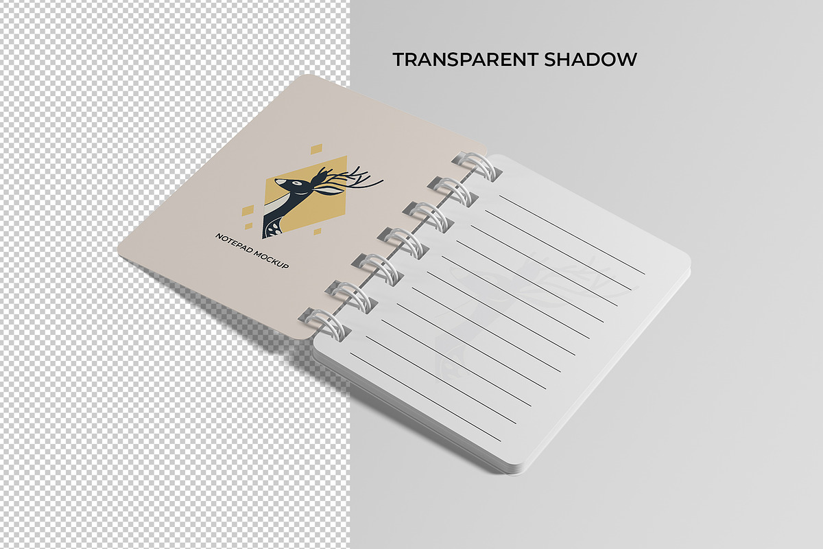 Spiral Notepad Mockup, a Magazine Template by AlkStudio (Photo 10 of 11)