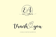 Eve Adam - Lovely Script Font, a Script Font by HIRO.std (Thumbnail 10 of 10)