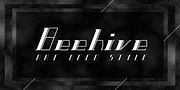 Beehive, a Font by Matt Grey Design (Thumbnail 1 of 3)