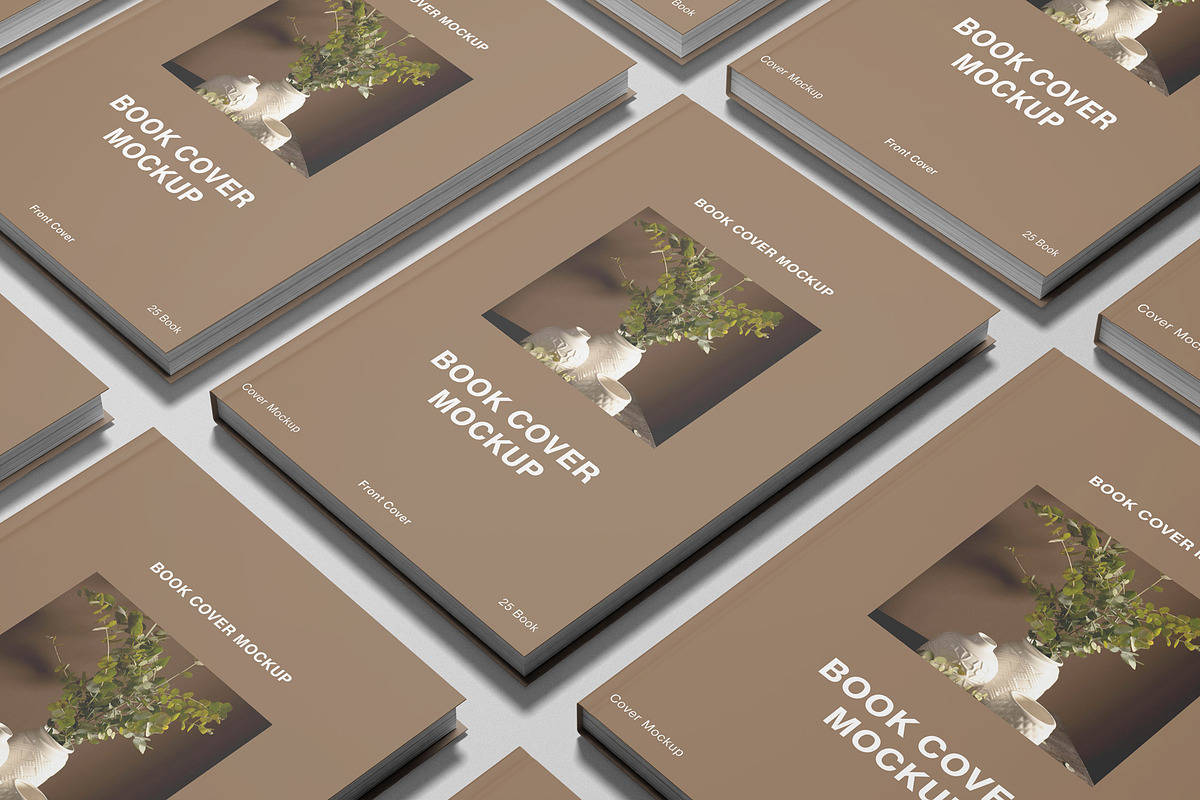 Cover Book Mockups, a Books & Magazine Mockup by scribrostudio (Photo 11 of 11)