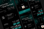 Figma Cybersecurity Landing Page, a Templates & Theme by Musara (Thumbnail 3 of 5)