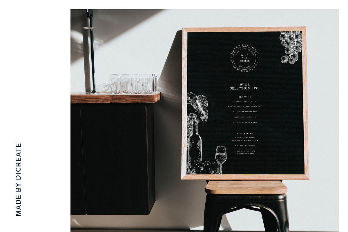 The Wine Collection, a Food Illustration by dicreate (Photo 8 of 12)
