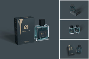 Perfume Mockup, a Product Mockup by MrLetters