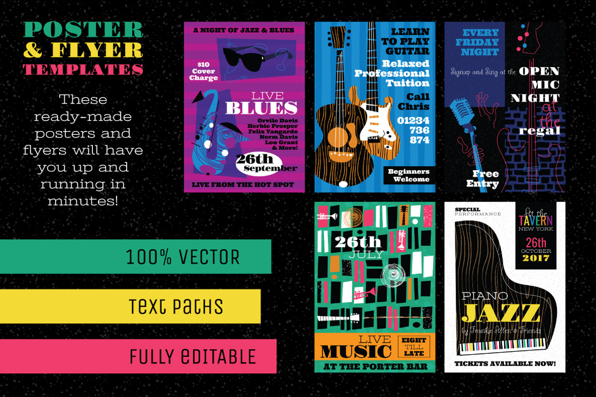 Musical Illustrations and Templates, an Illustration by Wingsart Studio (Photo 7 of 9)