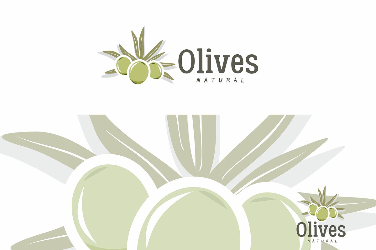Olives - Logo Template, a Branding & Logo Template by Igor Maric (Photo 2 of 2)