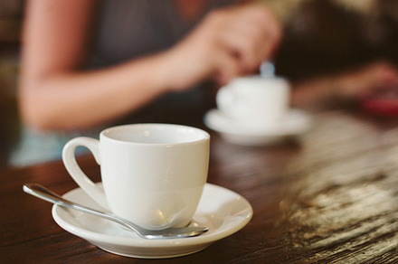 Cup of coffee containing coffee, coffee shop, and coffee cup