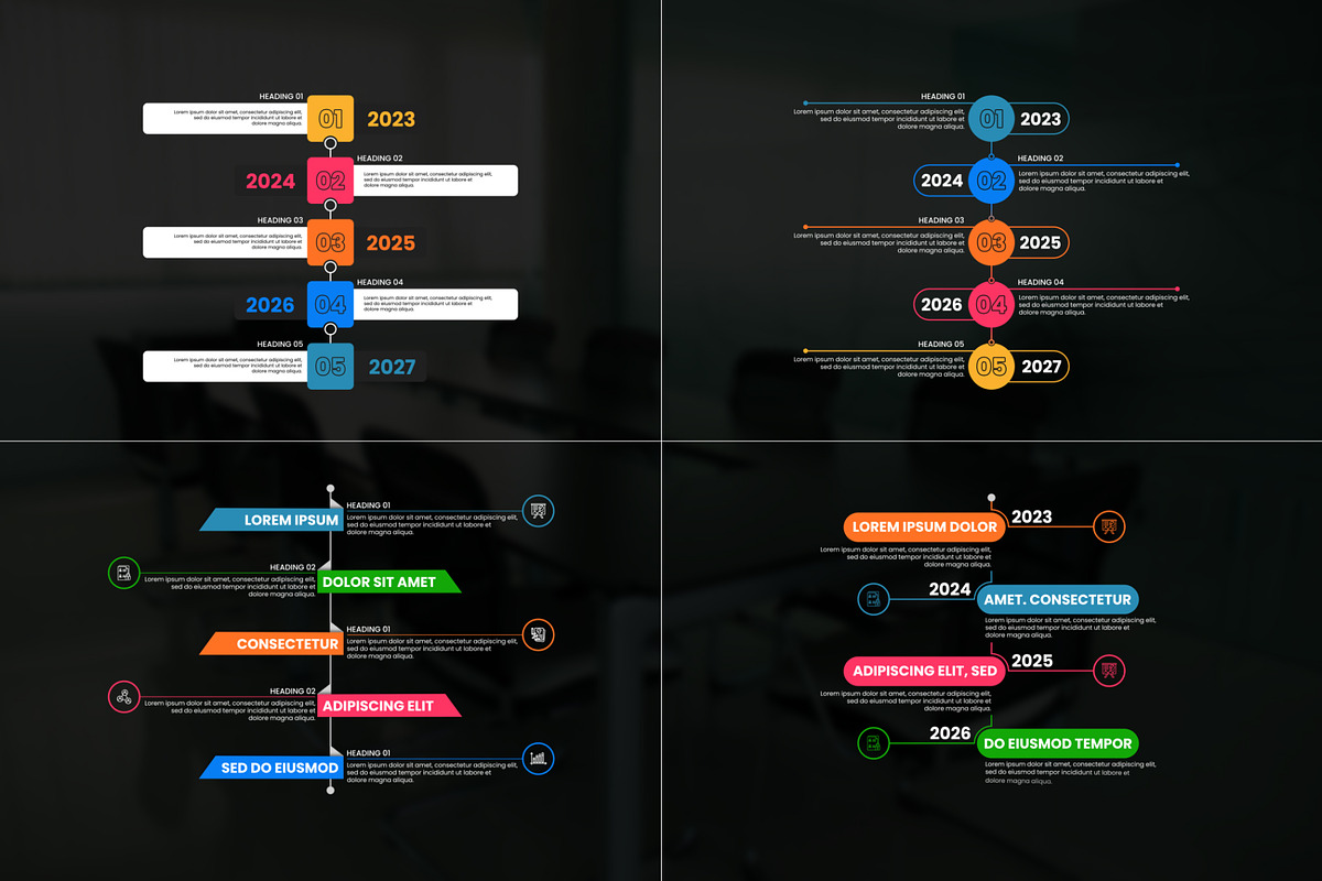 Vertical Timeline | After Effects, a Templates & Theme by Gatamotion (Photo 1 of 2)