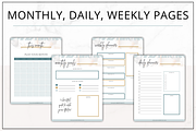 Planner Templates Canva | NL, a Stationery Template by Lady Boss Studio (Thumbnail 7 of 8)