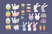 Cute Little Easter Clipart, an Object Graphic by PixelPaperPrints (Thumbnail 5 of 8)
