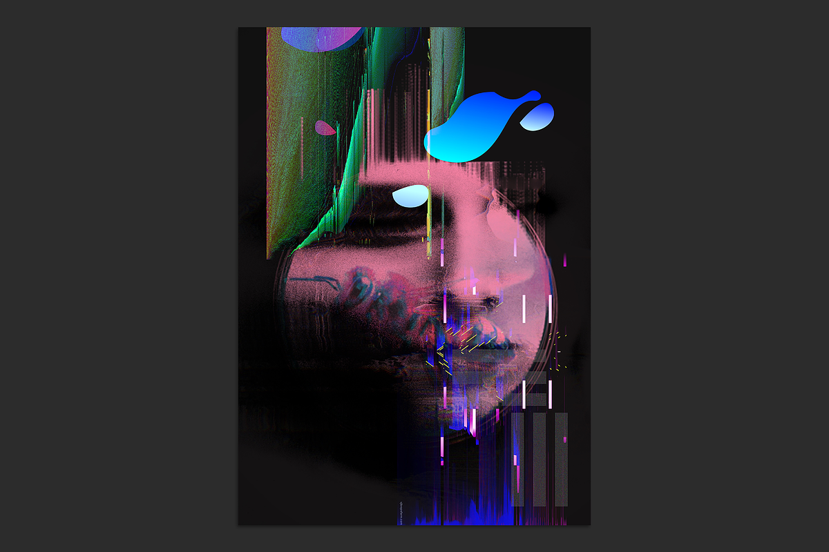 FutureBabylon~10 Abstract Posters, a Texture Graphic by picnictubesworld (Photo 7 of 11)