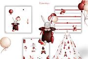 Circus- baby graphic collection, an Animal Illustration by Linerisyart (Thumbnail 9 of 14)
