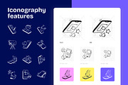 Smartphone Activities Icons, an Outline Icon by Vectors Market (Thumbnail 2 of 7)