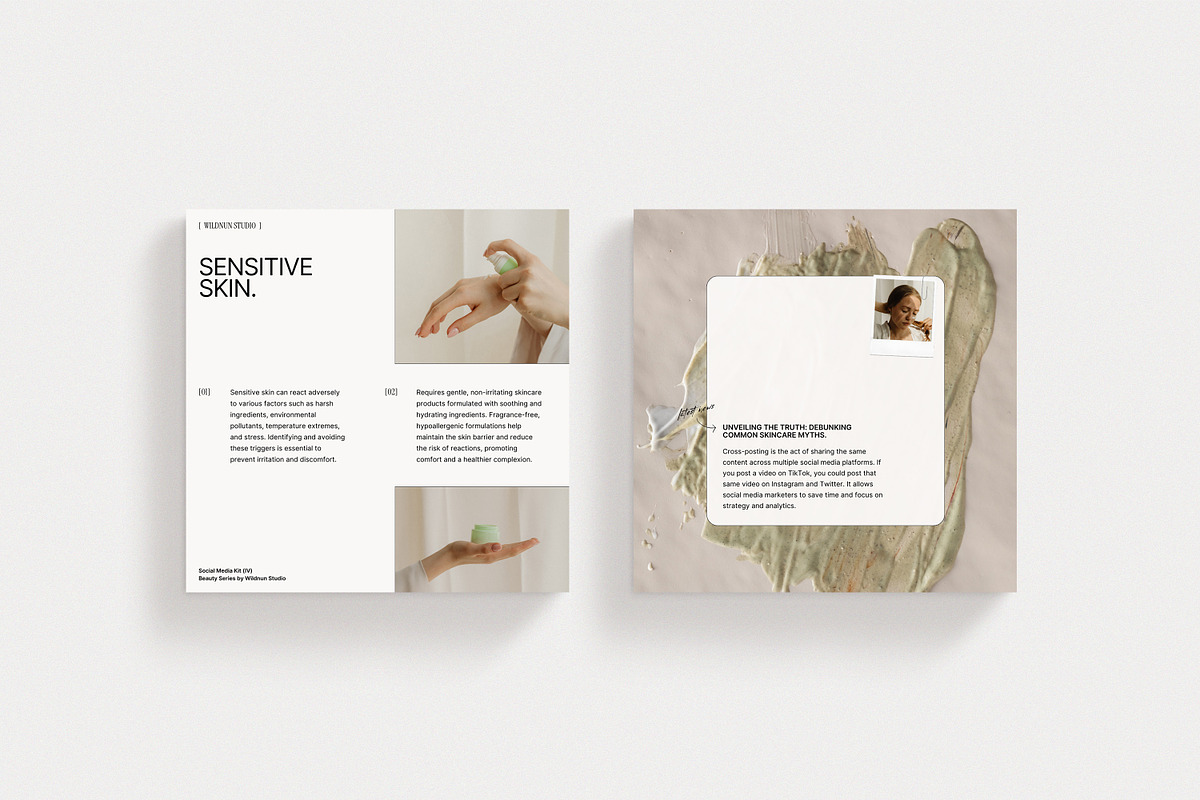 Beauty - Social Media Kit (IV), a Social Media Template by Wildnun Studio (Photo 5 of 19)