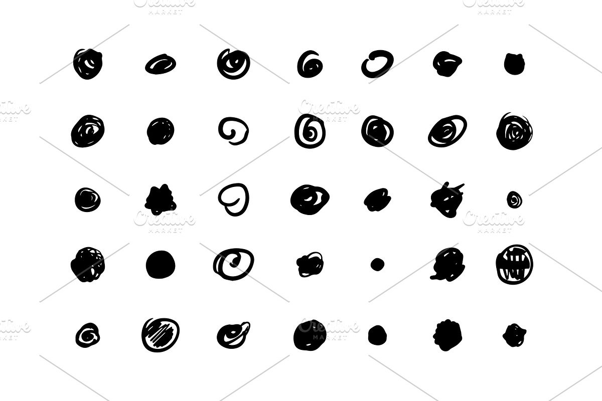 Points spots bullet with bullets, an Illustration by winwin.art