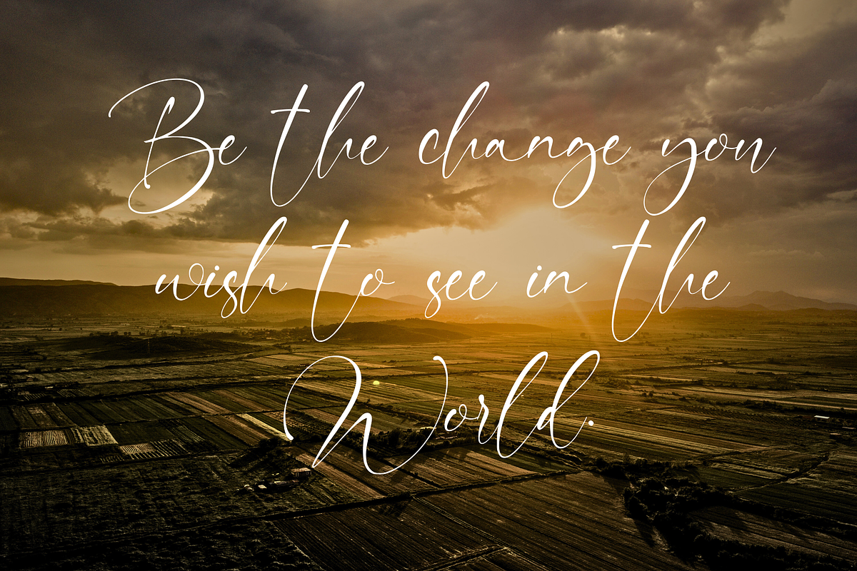 Radella Tevy Signature Handwriting, a Handwritten Font by CreateBigSupply (Photo 4 of 7)