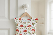 Autumn Red Mushrooms pattern, a Pattern Graphic by Kreeya Art Shop (Thumbnail 6 of 14)