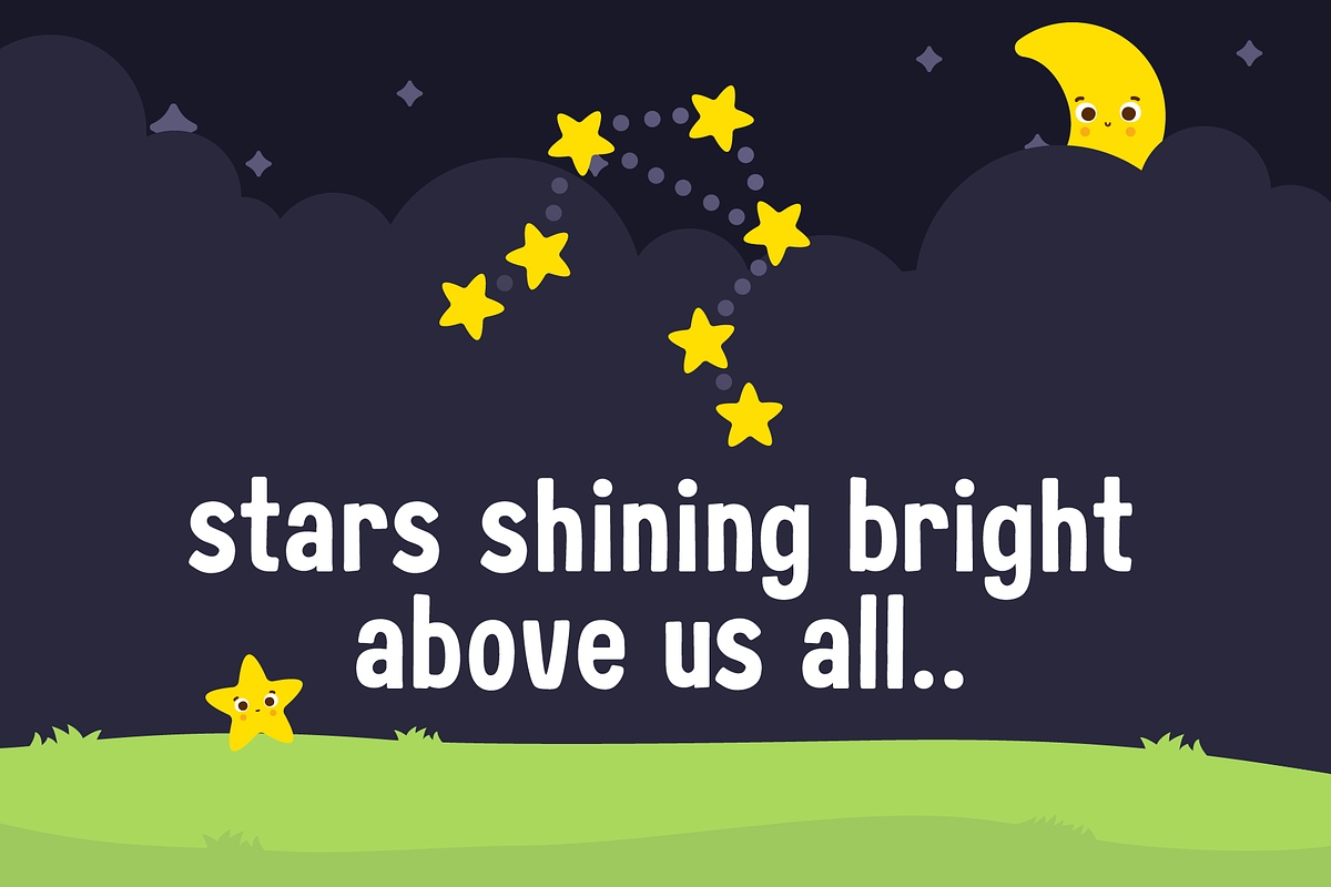 Childling Display Font, a Script Font by alpercakici (Photo 5 of 11)