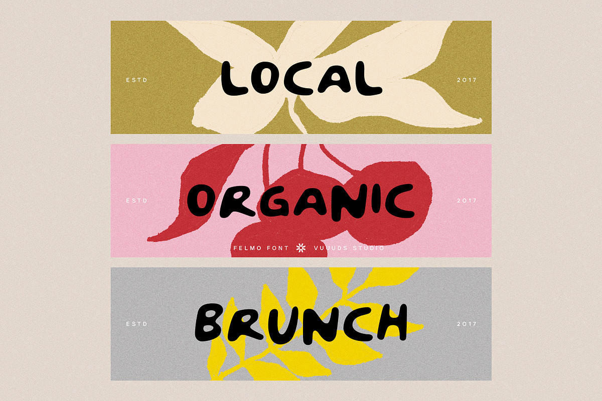 Felmo, a Sans Serif Font by vuuuds (Photo 5 of 10)