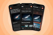 Ink - News Portal Mobile App Design, an App Template by twinstd (Thumbnail 4 of 5)