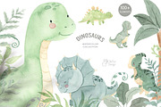 Kids BUNDLE. Watercolor, an Animal Illustration by OlliArtDesign (Thumbnail 5 of 22)