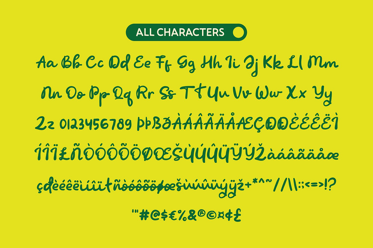 CS Selika Drawn, a Script Font by Craft Supply Co. (Photo 8 of 8)