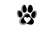 Heartfelt paw print memorial plaque, an Illustration by Amazin_art (Thumbnail 25 of 32)