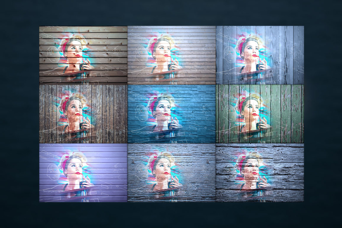 Board Photoshop Action, an Action Add-On by DESIGNAVO (Photo 4 of 6)