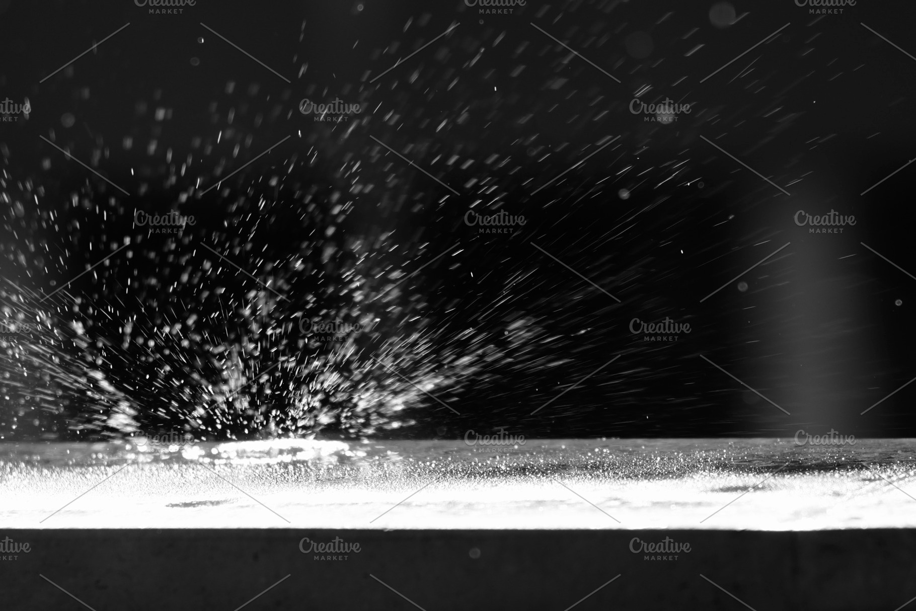 Water drops falling and splashing featuring h2o, spain, and abstract, a Nature Photo by mikelju's point of view