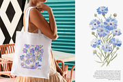 watercolor floral clipart bundle, a Decorative Illustration by Patishop Art (Thumbnail 5 of 9)