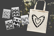 “Textured Heart Clip Art Collection, an Object Graphic by StudioLapis (Thumbnail 5 of 7)