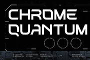 Chrome Quantum Futuristic Font, a Sans Serif Font by timelesstype.co (Thumbnail 1 of 20)