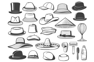 Hats, Caps And Panamas, Accessories