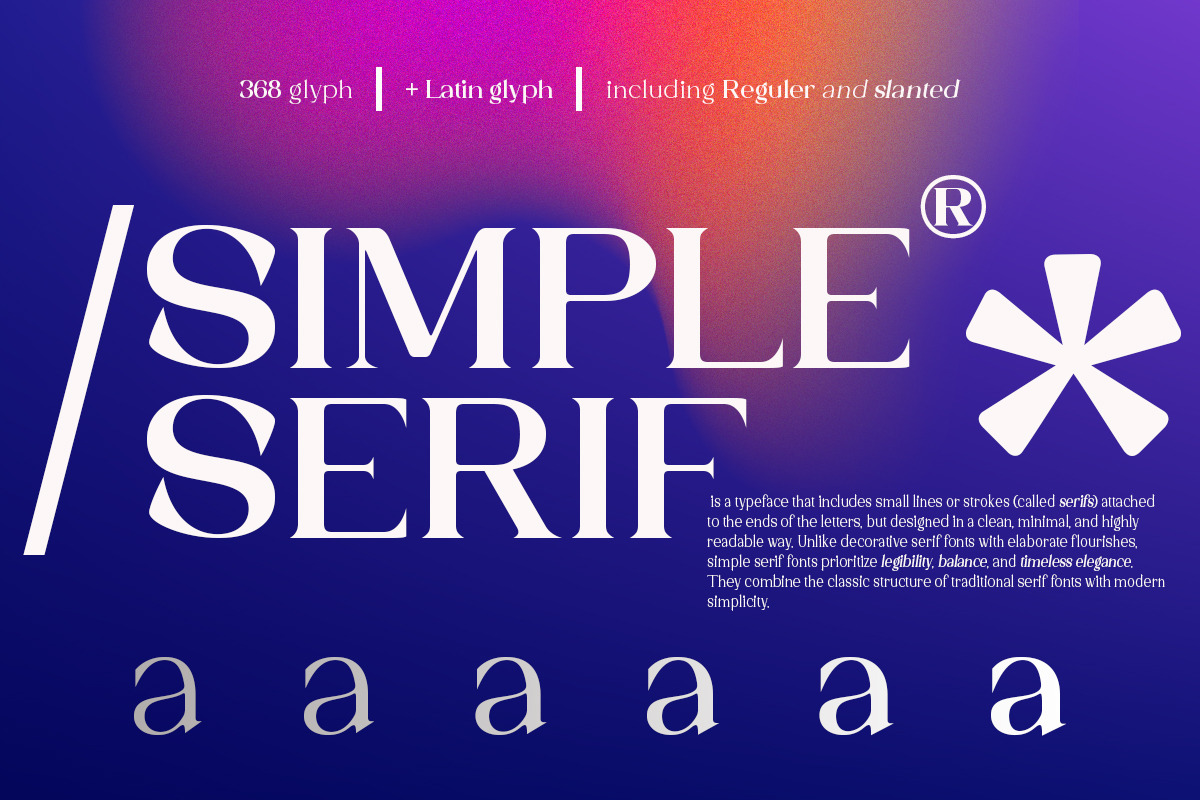Nexon, a Serif Font by Slex Studio (Photo 4 of 10)