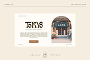 Amarillo - Modern Sans Font, a Sans Serif Font by Cruzine (Thumbnail 4 of 7)